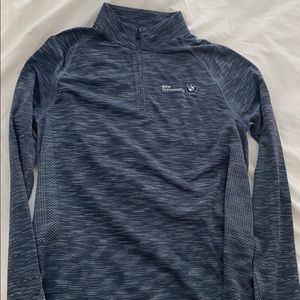BMW championship under armpit half zip- womens